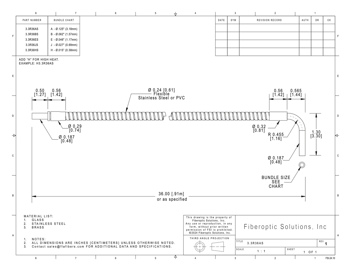 3.3R Right Angle
