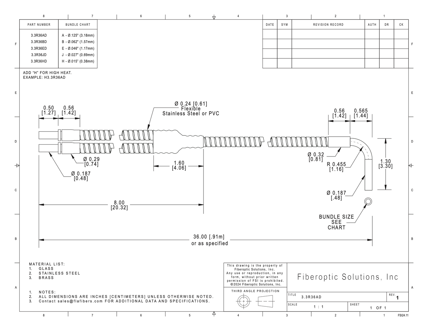3.3R Right Angle