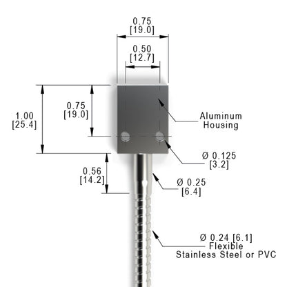 C 0.032" X 0.382" RECTANGLE