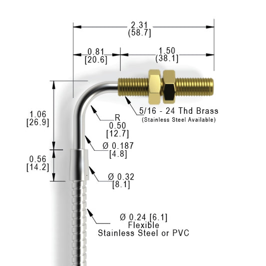TR Threaded Right Angle